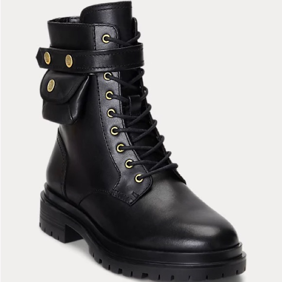 RL Cammie Burnished Leather Boot - Picture 2 of 5